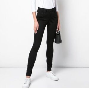 L’Agence Margot Black Skinny Jeans High Rise Excellent Size 26